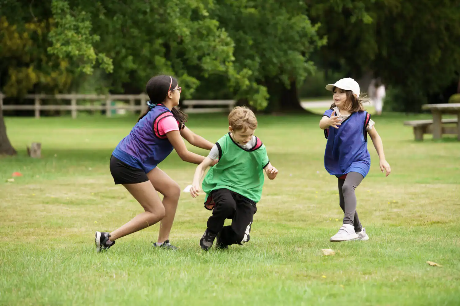 Group of children on Time4Sport summer camp